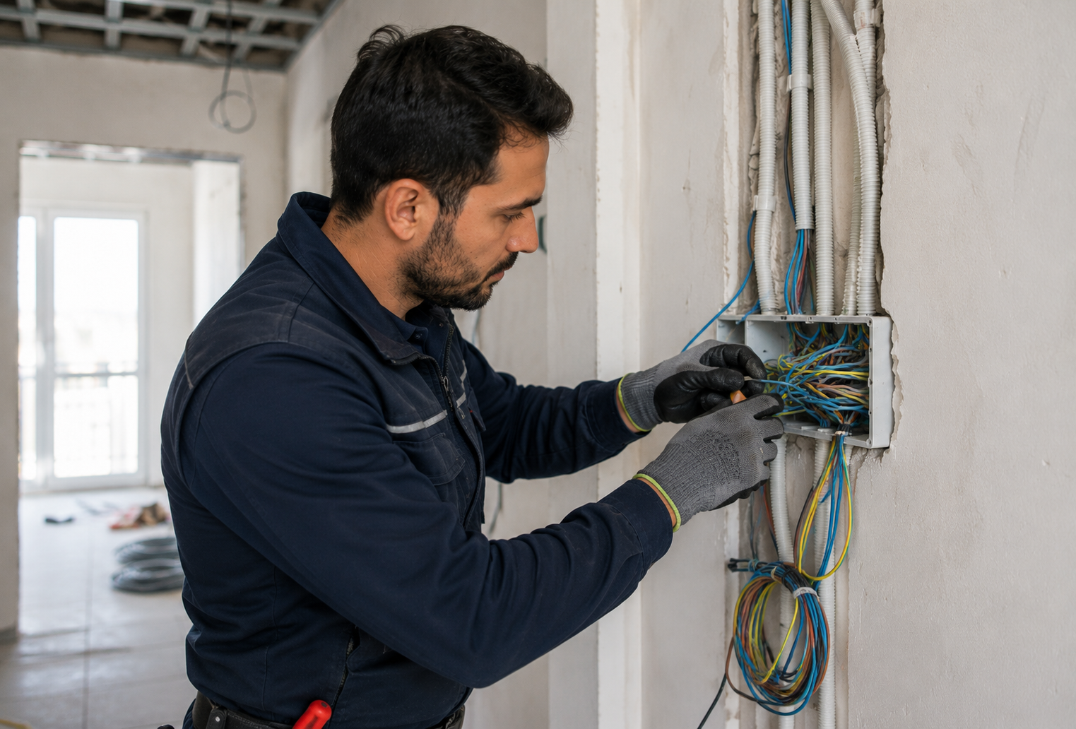 Elektrik tesisatı kablolama ve yeniden kablolama hizmeti
